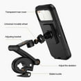 thumbnail image 4 of Motorcycle Phone Mount Waterproof Bike Phone Mount for Motorcycle Phone Holder Handlebar Touch Screen/Rotation/Height Adjustable Cell Phone Holder for Smart Phone Under 6.7 Inch (Black), 4 of 7