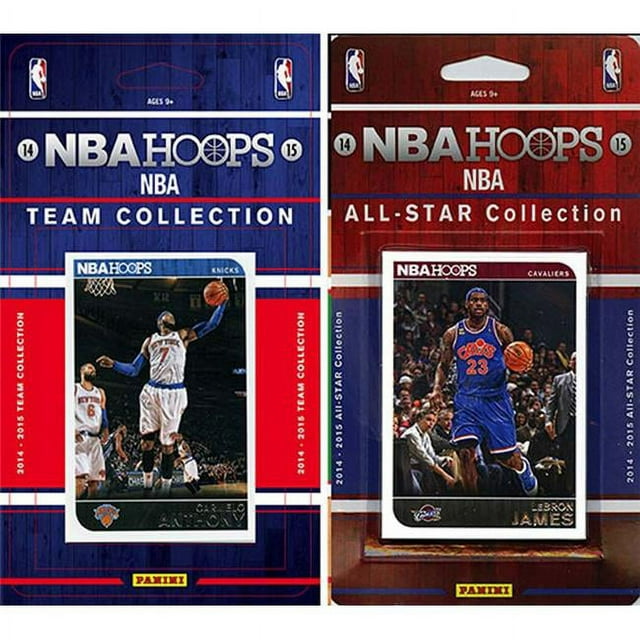 CandICollectables 2014KNICKSTS NBA New York Knicks Licensed 2014-15 Hoops Team Set Plus 2014-15 Hoops All-Star Set