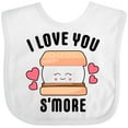 thumbnail image 3 of Inktastic I Love You Smore with Cute Food Valentine Girls Baby Bib, 3 of 4