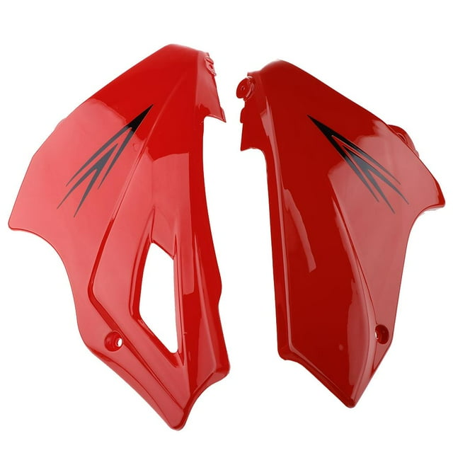 Motorcycle Engine Protector Guard Cover Under Cowl Lowered Low Shrouds Fairing 125 2013 2014 2015 - Red, 43x27x20cm