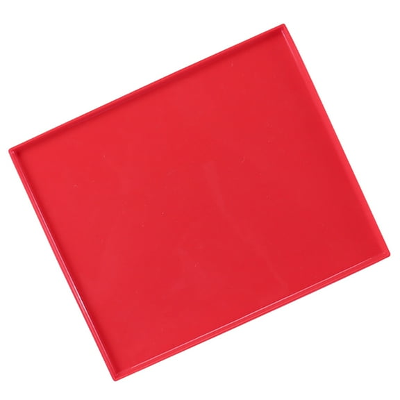 HEALEEP Red Non-Stick Silicone Pad 1Pack for Baking and Cooking