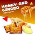 thumbnail image 3 of Honey and Ginger Hard Candy, Individually Wrapped (1 Pound Bag - Approx. 100 Count), 3 of 6