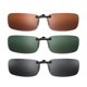 thumbnail image 1 of BRIGHTFUFU VORCOO - Juego de 3 gafas de sol polarizadas para miopía con clip para gafas de conductor (gris, verde oscuro, café), 1 of 7
