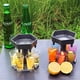 thumbnail image 3 of 1 dispensador de vino de cristal de 6 cabezales, dispensador para llenar bebidas, dispensador de alcohol para fiestas familiares, color gris, 3 of 5