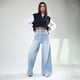 thumbnail image 4 of Jeans Super Wide Leg Color Claro Sb4565C, 4 of 5