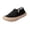 #01 Black, variant on Slip On Shoes Women Winter Warm Fleece Fuzzy Flat Shoes Casual Comfortable Closed Toe Walking Shoes