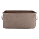 thumbnail image 3 of Contenedor de caja, caja de almacenamiento plegable de tela, cesta de almacenamiento, claridad notable, 3 of 8