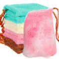 thumbnail image 1 of Set de 8 redes exfoliantes con soporte de malla para jabón, 1 of 7