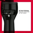 thumbnail image 3 of Revlon Perfect Heat 3/4" Triple Ceramic Curling Iron Brush, Black, 3 of 6