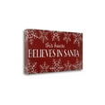 thumbnail image 2 of "This House Believes In Santa" By Jennifer Pugh, Giclee on Gallery Wrap Canvas, 2 of 2
