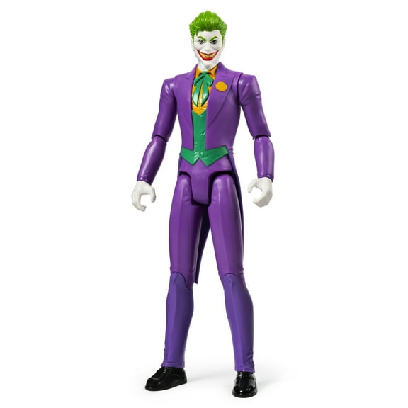 Batman 12-Inch The Joker Action Figure, Kids Toys for Boys Aged 3 and up