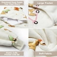 thumbnail image 5 of THREE POODLE Wearable Blanket Hoodie, Oversized Sherpa Hooded Blanket Sweatshirt for Adults Women Men Kids, Extremely Cozy, Warm, Soft and Fuzzy Hoodie Blanket, 5 of 7