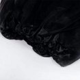 thumbnail image 2 of Mardi Gras Outfit for Women Tulle Skirt with Striped Socks Set Mini High Waist Layered Tutu Skirt (Black One Size), 2 of 4