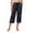 Black Cherry, variant on Womens Pajamas Pants Capri Pj Bottoms with Pockets Comfy Drawstring Printed Lounge Soft Sleep Pants