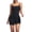 #2 Black, variant on Maternity Jumpsuit Long Sleeve for Women Flare Legging Romper Zip Up Overalls Lapel Down Pregnancy Shapewear Black L