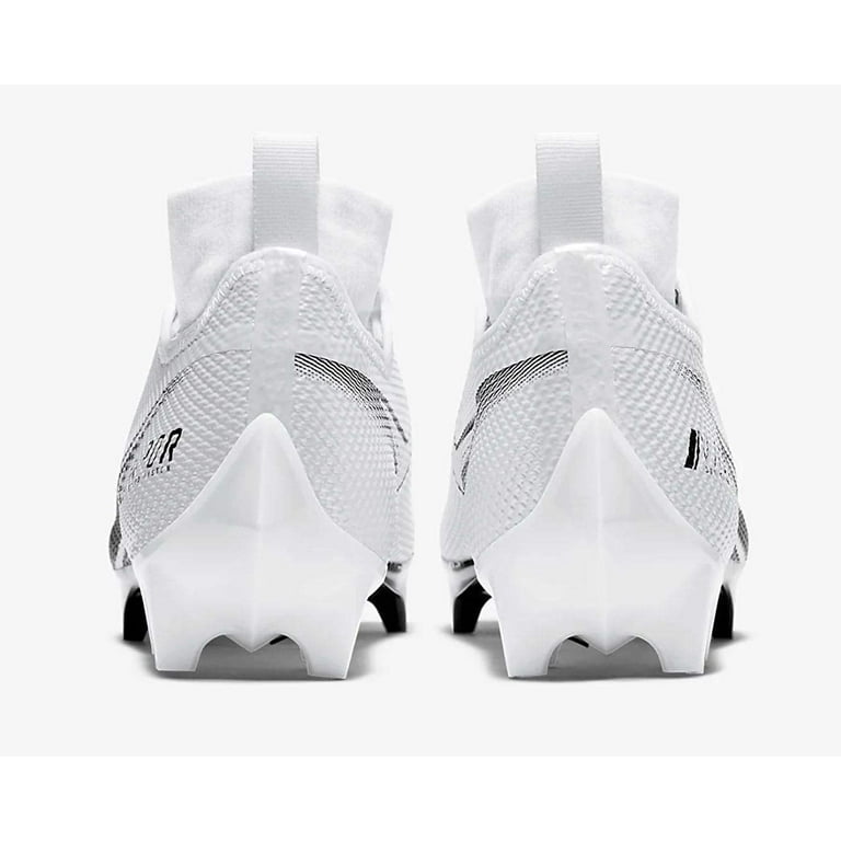 Nike Vapor Edge Pro 360 Mens Football Cleat 8 White/Black