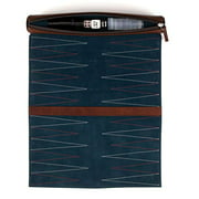 Moore and Giles Luxury Leather Travel Backgammon Set Baldwin Oak