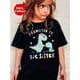 thumbnail image 1 of Camiseta de algodón con estampado de dinosaurio "Big Sister" para niña: bonita y cómoda camiseta de manga corta con cuello redondo, el regalo perfecto para el verano., 1 of 7