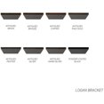 thumbnail image 6 of Ekena Millwork 3"W x 16"D Logan Hidden Support Steel Bracket w/ 12" Support Depth, Antiqued Warm Silver, 6 of 11