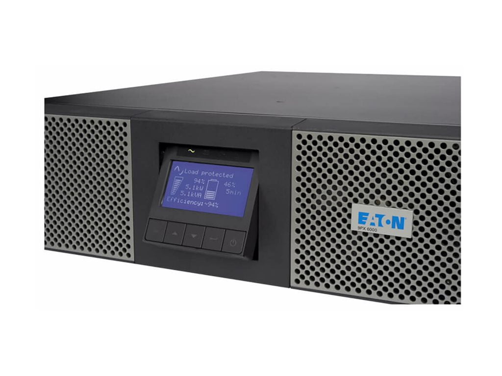 Eaton 9PX UPS, 3U, 3000 VA, 3000 W, L6-30P input, Outputs: (2) L6-20R, (2) L6-30R, 208V