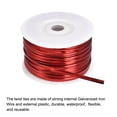 thumbnail image 3 of Uxcell Foil Twist Ties 100 Yard Plastic Closure Tie for Tying Bread, Candy,Cookies Red, 3 of 5