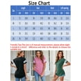 thumbnail image 2 of Tinglu Summer T-Shirt Women Basic Loose Clothes Tees Soft Female Tops, 2 of 8