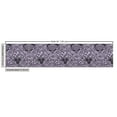 thumbnail image 2 of Ambesonne Gothic Fabric by the Yard Upholstery, Feminine Victorian Motif, 2 Yards, Lilac Black, 2 of 4