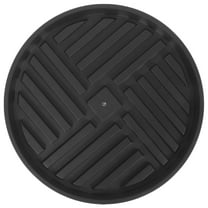 Plastic Tray for Plants on Wheels Dolly Trolley Garden Cart Black