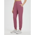 thumbnail image 2 of baleaf Women's Fleece Lined Joggers Winter Thermal Pants Rose Red L, 2 of 7