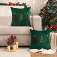 thumbnail image 3 of Christmas Pillowcases 18 x 18 inch Set of 2 Red Christmas Deer Sequins Throw Pillow Cover Christmas Pillow case Christmas Party Decor Winter Holiday Cushion Case, 3 of 6