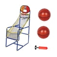 thumbnail image 4 of Juego de baloncesto arcade para niños, portería de baloncesto de altura ajustable para niños y niñas de 3 a 12 años, juguete interactivo para padres e con 2 pelotas de baloncesto, 4 of 8