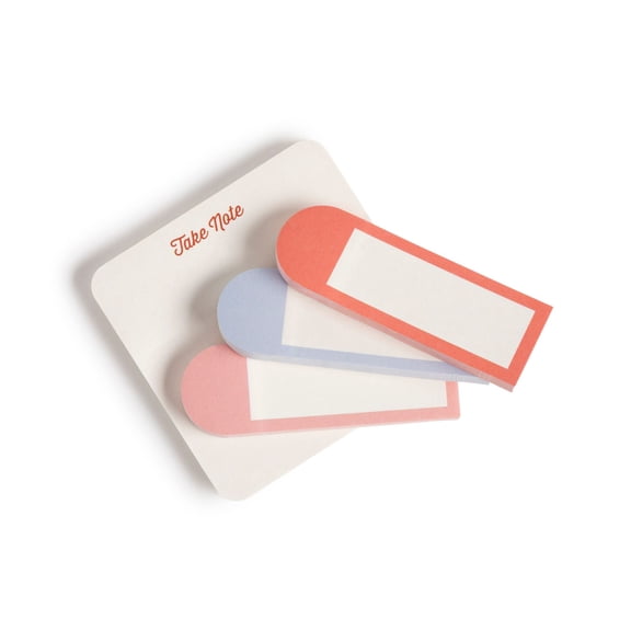 U Brands Sticky Notes and Tabs, Set of 4, 200 Sheets Total, Multi-Color