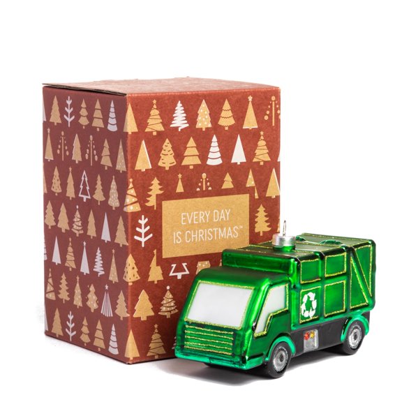 Every Day is Christmas Glass Blown Ornaments Cute Hand Made Figurines Tree Decoration, $10,000 Stack