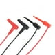 thumbnail image 1 of Cable de gancho de prueba, 1 par de conector tipo banana Multímetro Cable de prueba Clip de gancho de prueba Rendimiento inigualable, 1 of 13