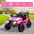 thumbnail image 2 of 12V Kids Ride on Jeep Car Electric 2 Seats Off-Road Truck SUV Vehicle with Remote LED Lights Pink, 2 of 9