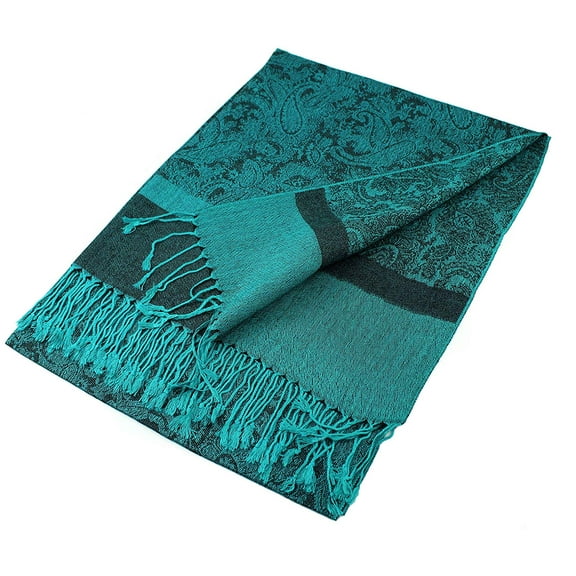Paisley Jacquard Pashmina Shawl Wrap Scarf Stole