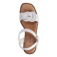 thumbnail image 5 of Time and Tru Women's Mid-Heel Knot Wedge Sandals, 5 of 6