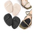 thumbnail image 1 of Almohadillas para el antepié DR JK, plantillas metatarsales, 2 pares, negro y beige, 1 of 5