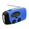 thumbnail image 2 of Multifunctional Radio Hand Crank Solar Radio USB Charging FM AM NOAA WB Weather Radios Emergency LED Flashlight Power Bank ,Handy Bright, 2 of 2