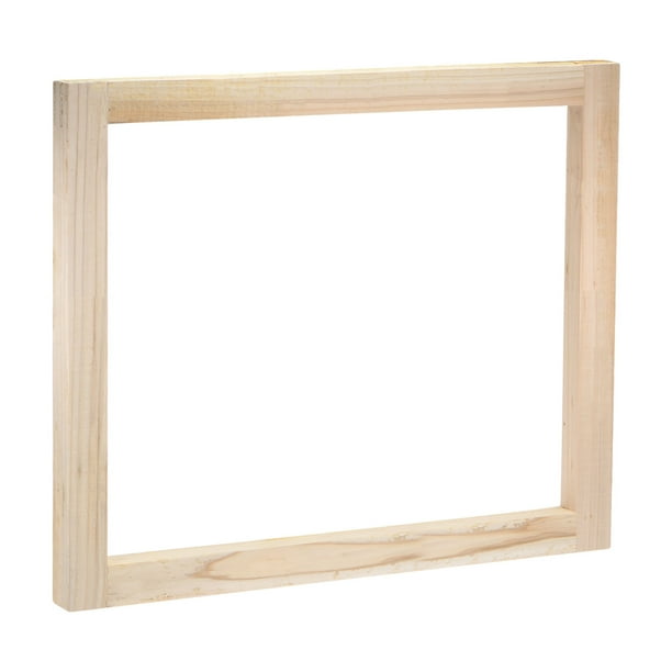 Wood Silk Screen Printing Frame Kit 42x30cm Wooden for Beginners Screen