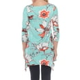 thumbnail image 3 of White Mark Women's Maternity Floral Printed Tunic Top, 3 of 5