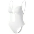 thumbnail image 3 of Shapewear For Women Plus Size Backless Built In Bra Body Seamless With Open Crotch Seashell Bodysuit Women, 3 of 4