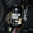 thumbnail image 3 of NutraBio Micellar Casein Protein Powder- Casein Protein Powder- Slow Digesting - Muscle Growth - Essential Amino Acids - Non-GMO - Gluten & Soy Free- 2 lbs Vanilla, 3 of 9