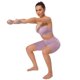 thumbnail image 4 of Gibobby Pantalones deportivos Pantalones Bolsa deportiva cuartos Pantalones para correr Fitness Cintura deportiva Leggings para mujer Pantalones de yoga(Morado， XL), 4 of 5