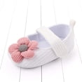 thumbnail image 4 of Baby First Shoes Summer New Baby Cute Knitted Flower Wool Shoes Non-Slip Baby Walking Shoes Newborn Baby Girl Shoes, 4 of 7
