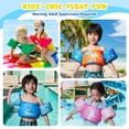 thumbnail image 6 of NEO-SPLASH Toddler Swim Vest with Armbands, Life Jackets for Kids Aged 1-3 (24.2-41.8 lbs), Blue Shark, 6 of 10