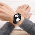 thumbnail image 2 of Men's Watch Leather Strap Decorative Watch Gifts For Men, 2 of 2