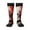 2 Black-1, variant on Red And White Screaming Demon Skull Knee Socks, High Socks Long Stretchy Sock Women Knee High Stocking, Long Socks for Women