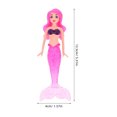 thumbnail image 4 of Juego de 8 sirenas flotantes para piscina, divertido y portátil. Incluye pequeños modelos de plástico., 4 of 8
