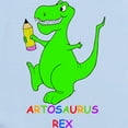 thumbnail image 2 of CafePress - Artosaurus Rex Infant Bodysuit - Baby Light Bodysuit, Size Newborn - 24 Months, 2 of 4
